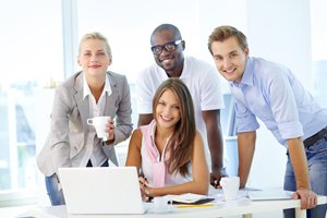 here are multiple views to give you different perspectives on the projects. View work by week either through a Gantt view or Roadmap, view the status of each member on task completion charts, or on the team dashboard.