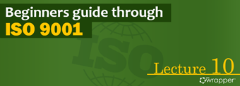 Competence in Support of ISO 9001 – Lecture 10