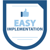 Easy implementation badge for qmsWrapper QMS software